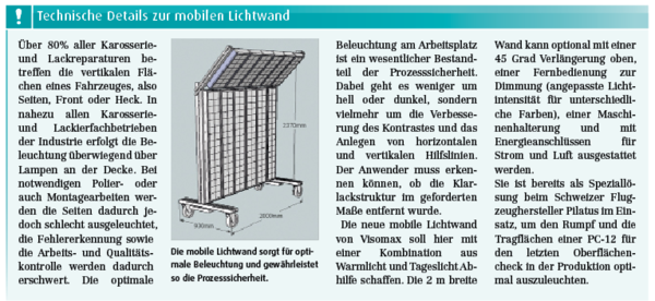 mobile Lichtwand