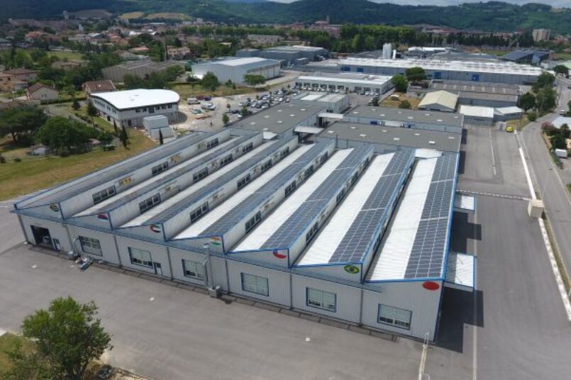 Akzo Nobel coatings manufcaturing facility in France