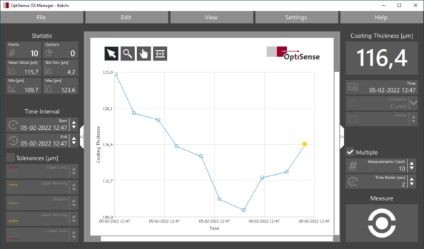 Screenshot des „OS-Managers“