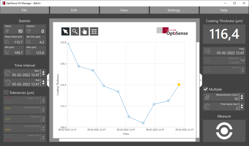 Screenshot des „OS-Managers“