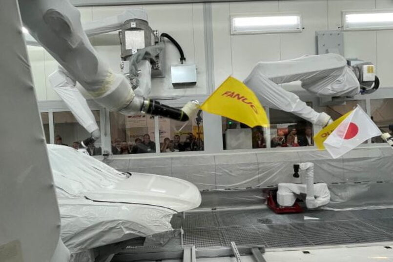 Fanuc Paint Lab Testanlage für Lackierroboter