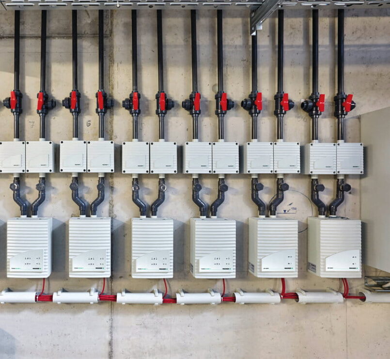 Durch die einfach zugängliche Installation der Detektionseinheit ist die Wartung der Anlagen schnell und einfach möglich. Foto: Wagner Group