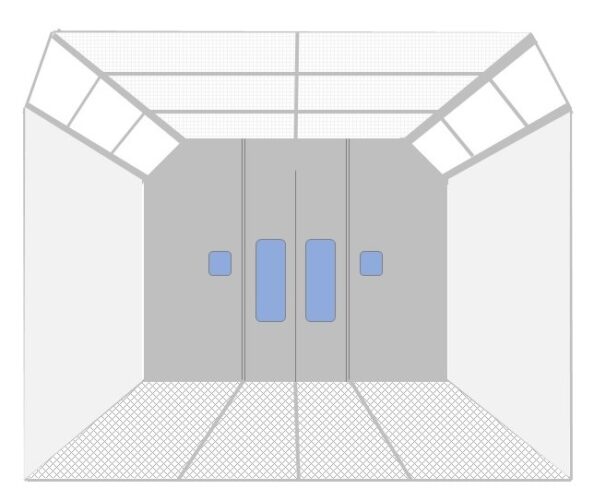 Auch neue Konzepte für Lackierkabinen und die dazugehörige Anlagentechnik werden in der BESSER LACKIEREN Expo vorgestellt. Grafik: Redaktion