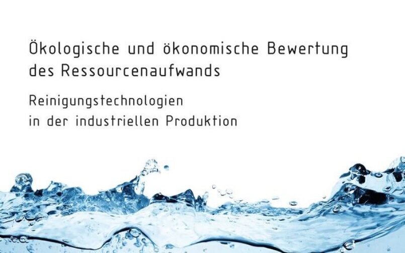 Die im Auftrag des VDI Zentrum für Ressourceneffizienz (VDI ZRE) durchgeführte Untersuchung beleuchtete Ultraschallreinigungsanlagen hinsichtlich ihres Verbrauchs von Ressourcen in allen Lebensphasen. Foto: VDI ZRE