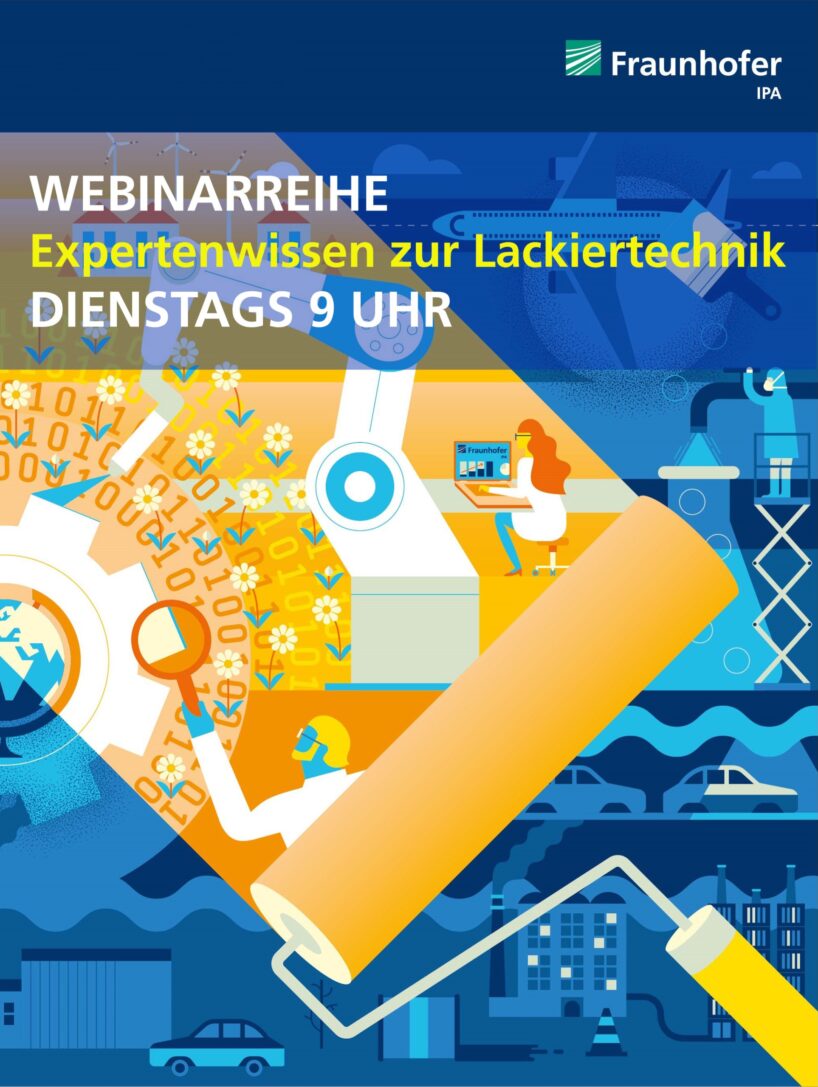 In den Webinaren referieren Experten Themen der Lackiertechnik. Foto: Illustration starworbs