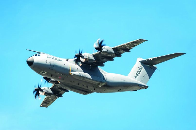 A400M aircraft aerospace coating