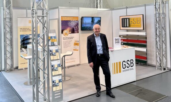 Blick auf den GSB-Stand auf der PaintExpo