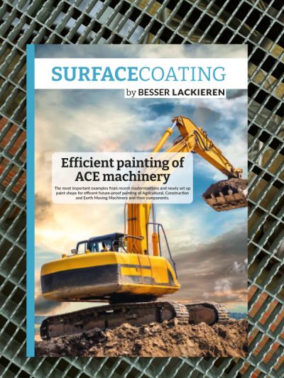 Efficent painting of ACE machinere for paint shop experts