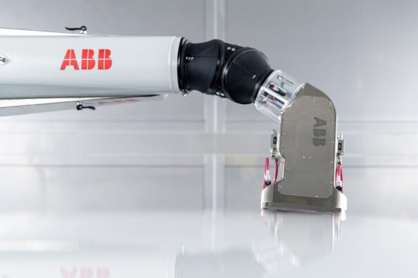 ABB overspray free pixelpaint technology